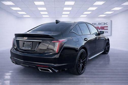 Black 2022 Cadillac CT5 Sport AWD