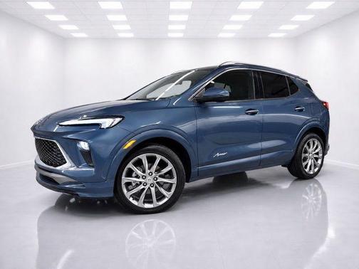 Ocean Blue Metallic 2024 Buick Encore GX Avenir