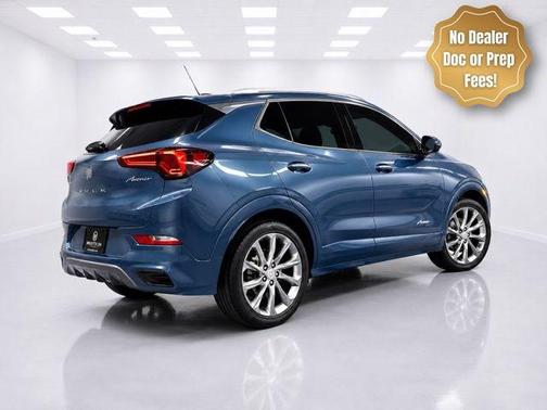 Ocean Blue Metallic 2024 Buick Encore GX Avenir