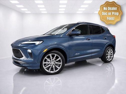Ocean Blue Metallic 2024 Buick Encore GX Avenir