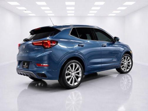 Ocean Blue Metallic 2024 Buick Encore GX Avenir