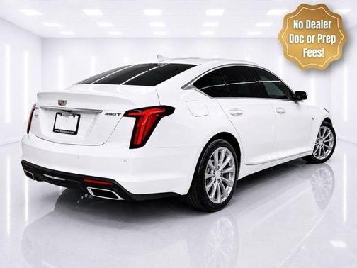 Summit White 2021 Cadillac CT5 Premium Luxury AWD