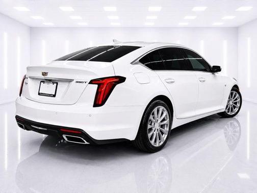 Summit White 2021 Cadillac CT5 Premium Luxury AWD