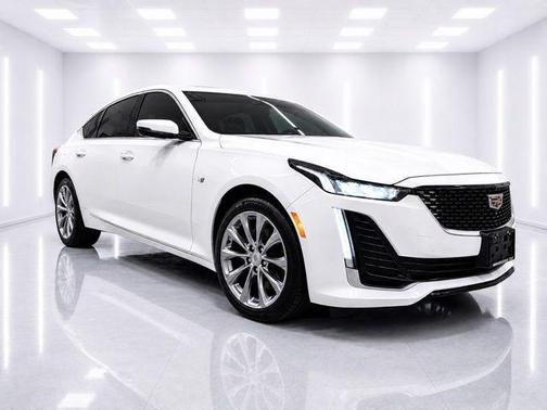 Summit White 2021 Cadillac CT5 Premium Luxury AWD