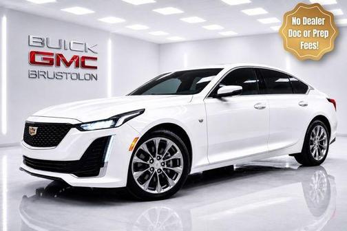 Summit White 2021 Cadillac CT5 Premium Luxury AWD