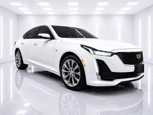 Summit White 2021 Cadillac CT5 Premium Luxury AWD