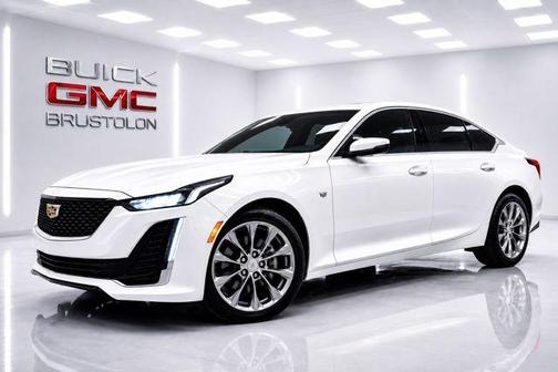 Summit White 2021 Cadillac CT5 Premium Luxury AWD