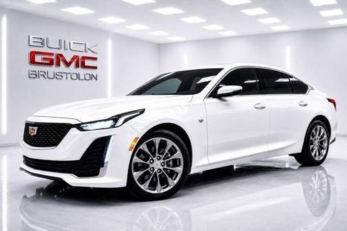 Summit White 2021 Cadillac CT5 Premium Luxury AWD