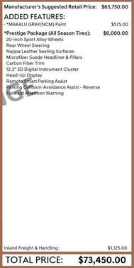 2023 Genesis G80 3.5T