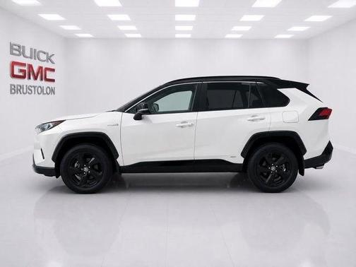 Blizzard Pearl 2020 Toyota RAV4 Hybrid XSE