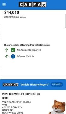 2023 Chevrolet Express 3500 LS