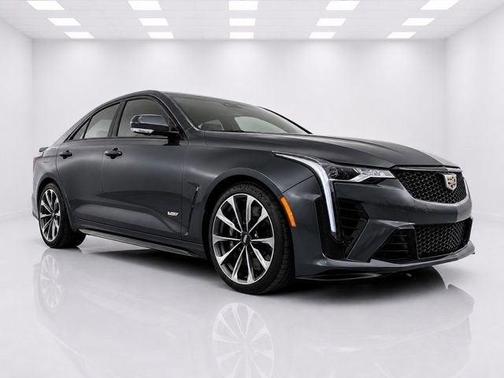 Shadow Metallic 2022 Cadillac CT4-V Blackwing