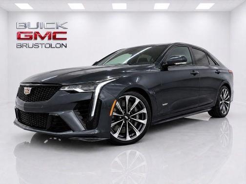 Shadow Metallic 2022 Cadillac CT4-V Blackwing