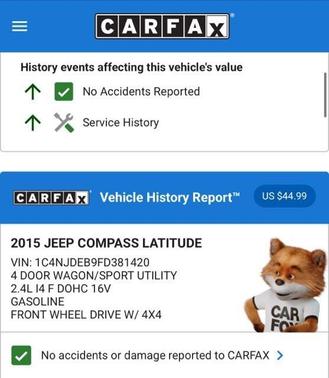 2015 Jeep Compass Latitude