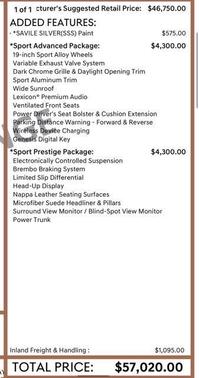 2023 Genesis G70 3.3T