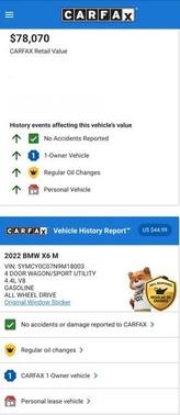 2022 BMW X6 M Base