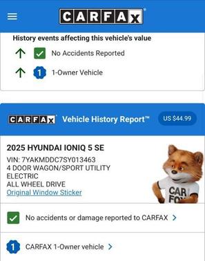 2025 Hyundai IONIQ 5 SE