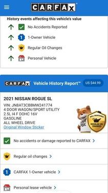2021 Nissan Rogue SL