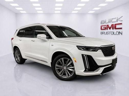 Crystal White Tri-Coat 2023 Cadillac XT6 Premium Luxury AWD