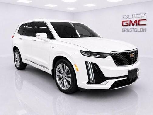 Crystal White Tri-Coat 2023 Cadillac XT6 Premium Luxury AWD