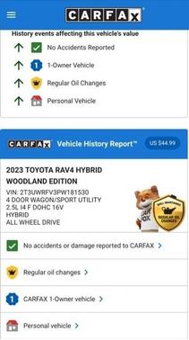 2023 Toyota RAV4 Hybrid Woodland Edition