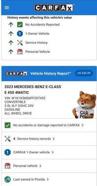 2023 Mercedes-Benz E-Class E 450 4MATIC