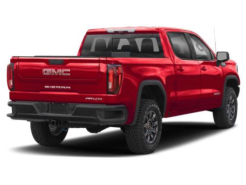 Volcanic Red 2025 GMC Sierra 1500 AT4X