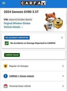 2024 Genesis GV80 3.5T
