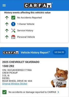 2025 Chevrolet Silverado 1500 ZR2