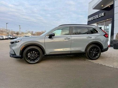 Gray 2025 Honda CR-V Hybrid Sport-L