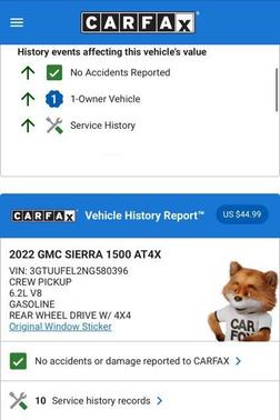 2022 GMC Sierra 1500 AT4X