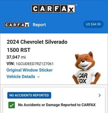 Summit White 2024 Chevrolet Silverado 1500 RST