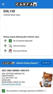 2021 GMC Sierra 1500 AT4