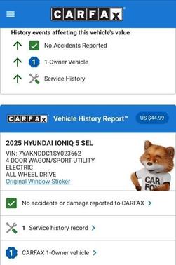 2025 Hyundai IONIQ 5 SEL