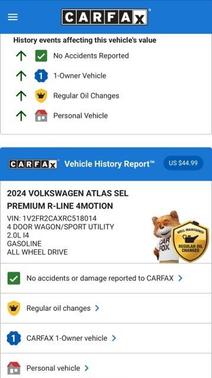 2024 Volkswagen Atlas 2.0T SEL Premium R-Line