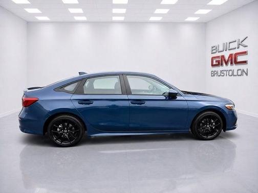 Blue 2026 Honda Civic Hybrid