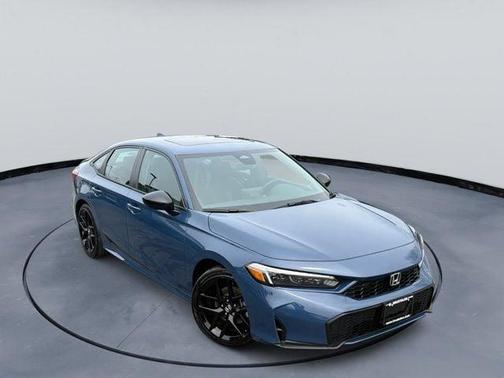 Blue 2026 Honda Civic Hybrid