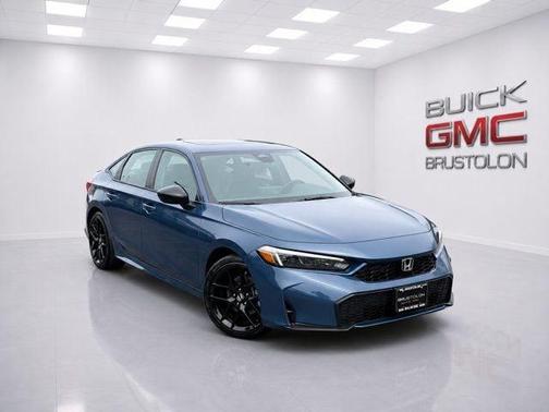 Blue 2026 Honda Civic Hybrid