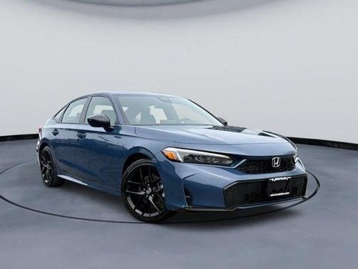 Blue 2026 Honda Civic Hybrid