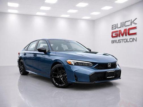 Blue 2026 Honda Civic Hybrid