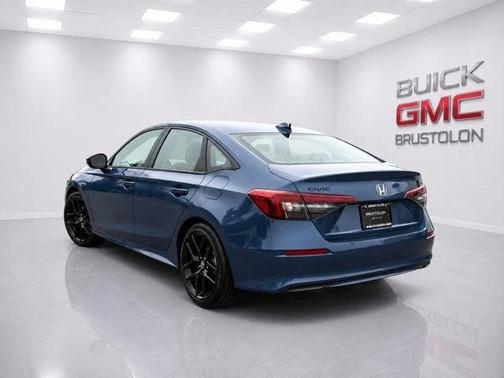 Blue 2026 Honda Civic Hybrid