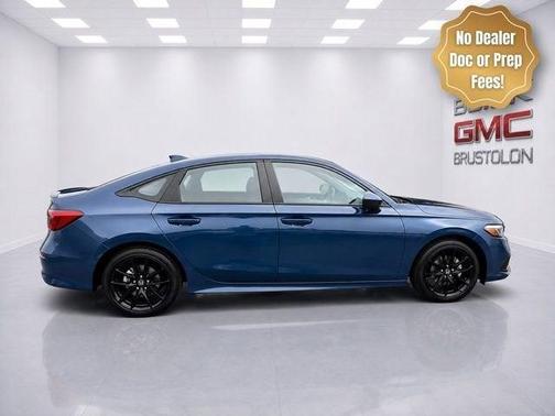 Blue 2026 Honda Civic Hybrid