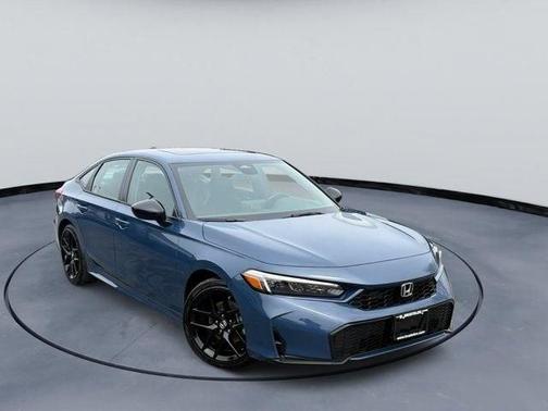 Blue 2026 Honda Civic Hybrid