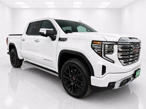 White Frost Tri-Coat 2023 GMC Sierra 1500 Denali
