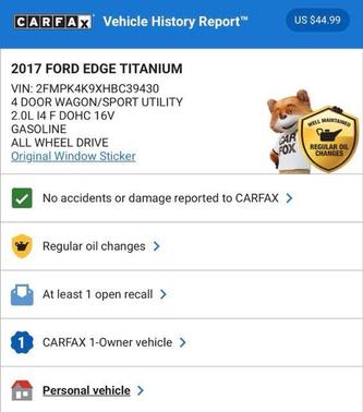 2017 Ford Edge Titanium