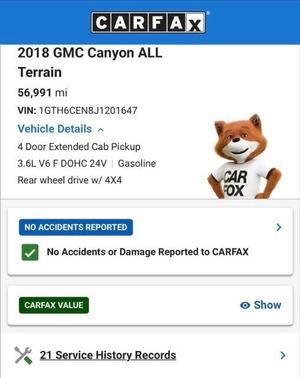 Quicksilver Metallic 2018 GMC Canyon All Terrain