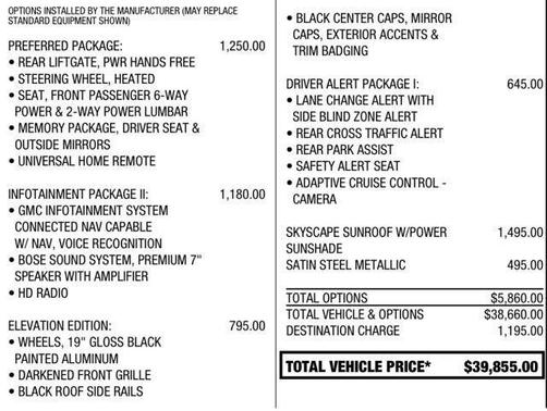 2020 GMC Terrain SLT