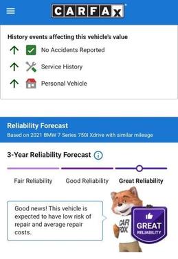 2021 BMW 750 i xDrive