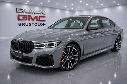Bernina Gray Amber Effect 2021 BMW 750 i xDrive