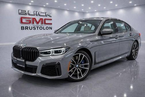 Bernina Gray Amber Effect 2021 BMW 750 i xDrive